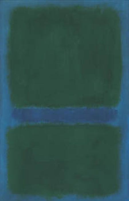 Mark Rothko Untitled 1968 Blue On Blue Ground